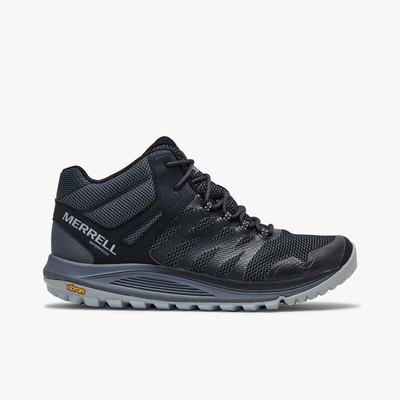 Merrell Nova 2 Mid Waterproof Wide Width Trailskor Herr Svarta (SE051647)
